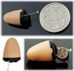 Mini handset 12x7 mm discretion